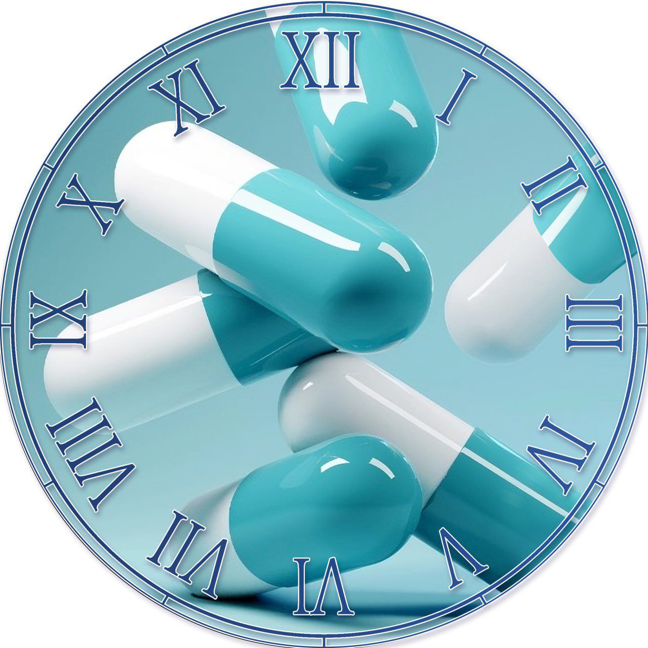 Horloge thème Pharmacie 