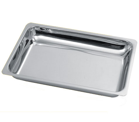 Plateaux en inox 260x180x30