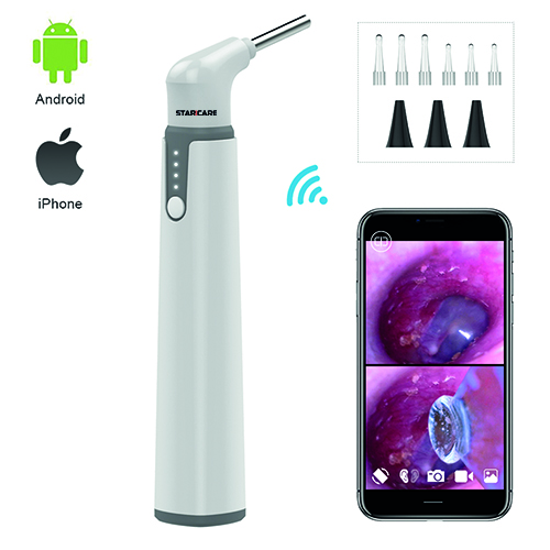 Otoscope Smart LED (Connectable avec le Téléphone)  