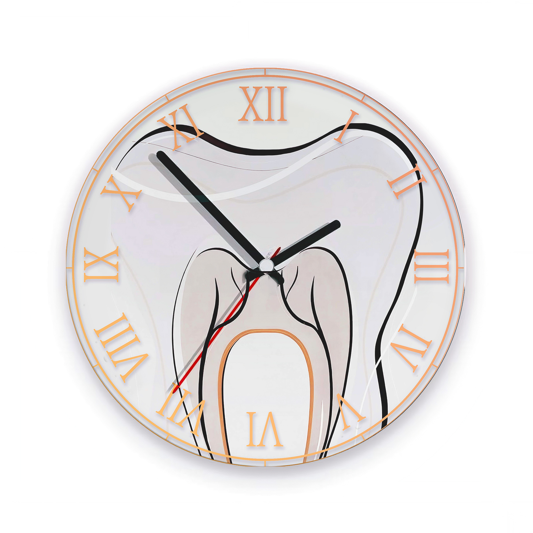 Horloge thème Chirurgie Dentaire 