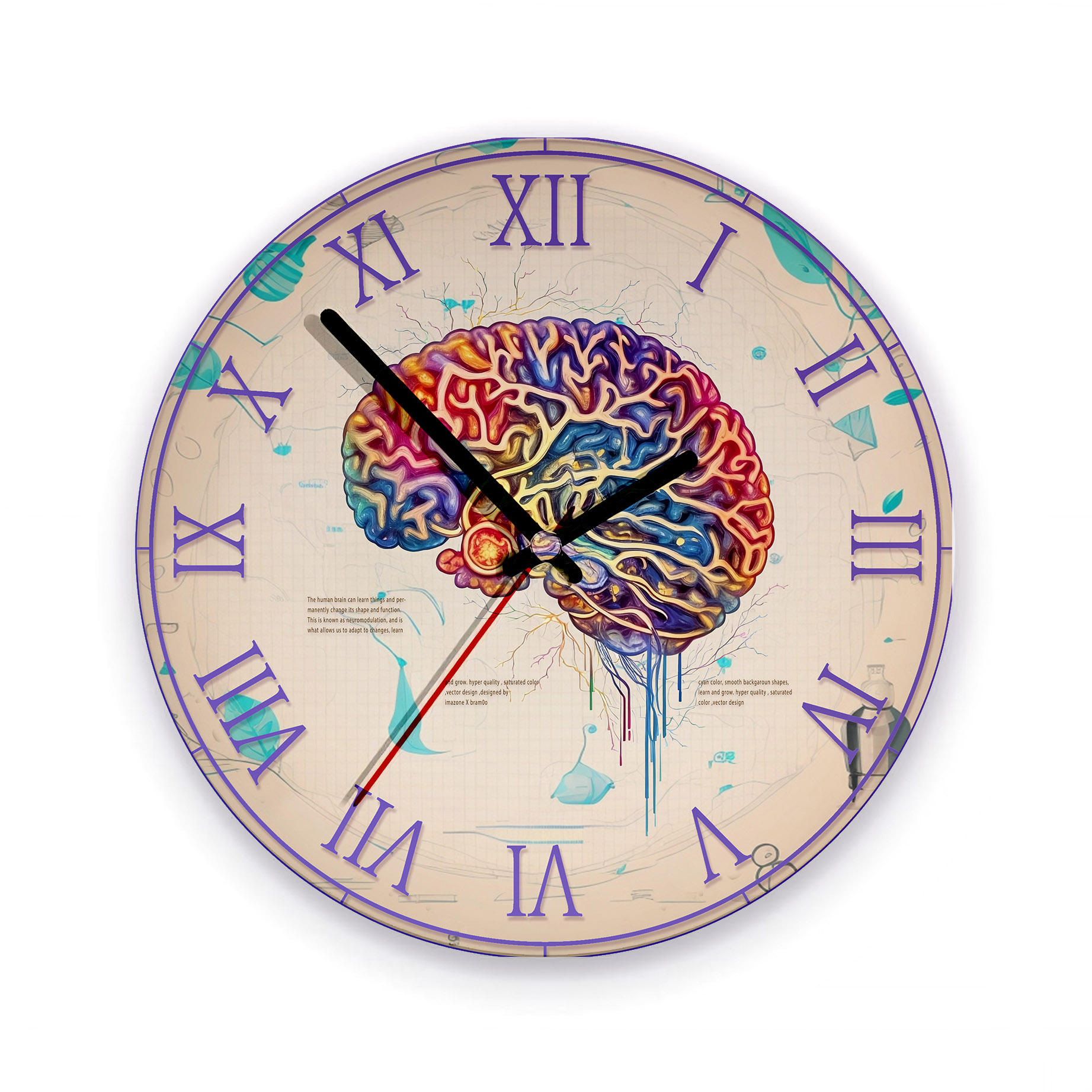 Horloge thème Neurologie