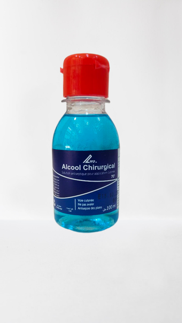 Alcool chirurgical 70° 100ml PPSP