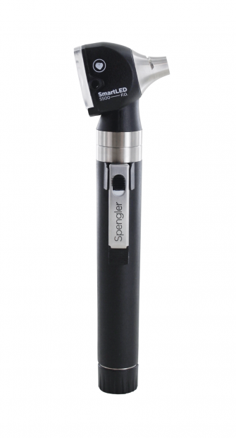 Otoscope Spengler SMARTLED 5500 à fibres optiques LED noir 