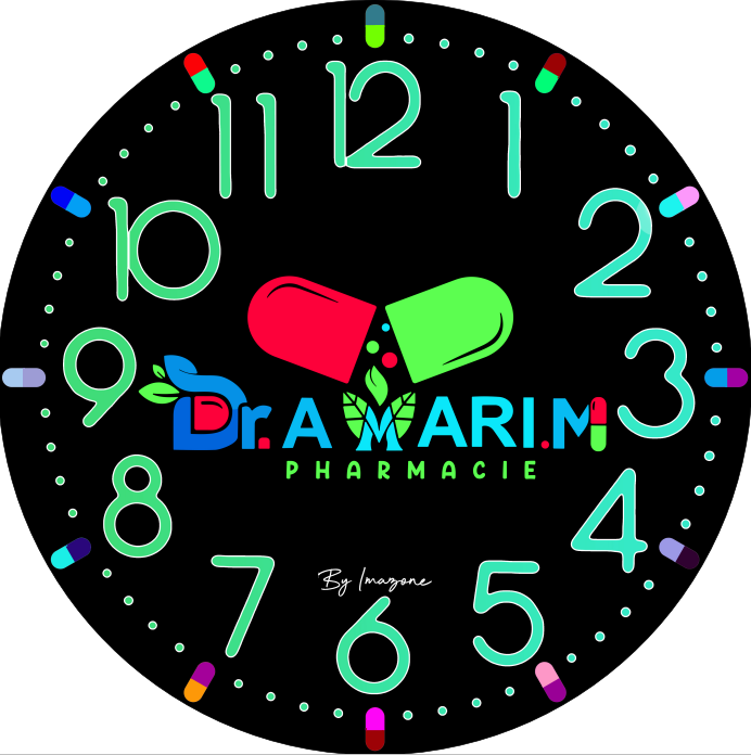 Horloge thème Pharmacie  