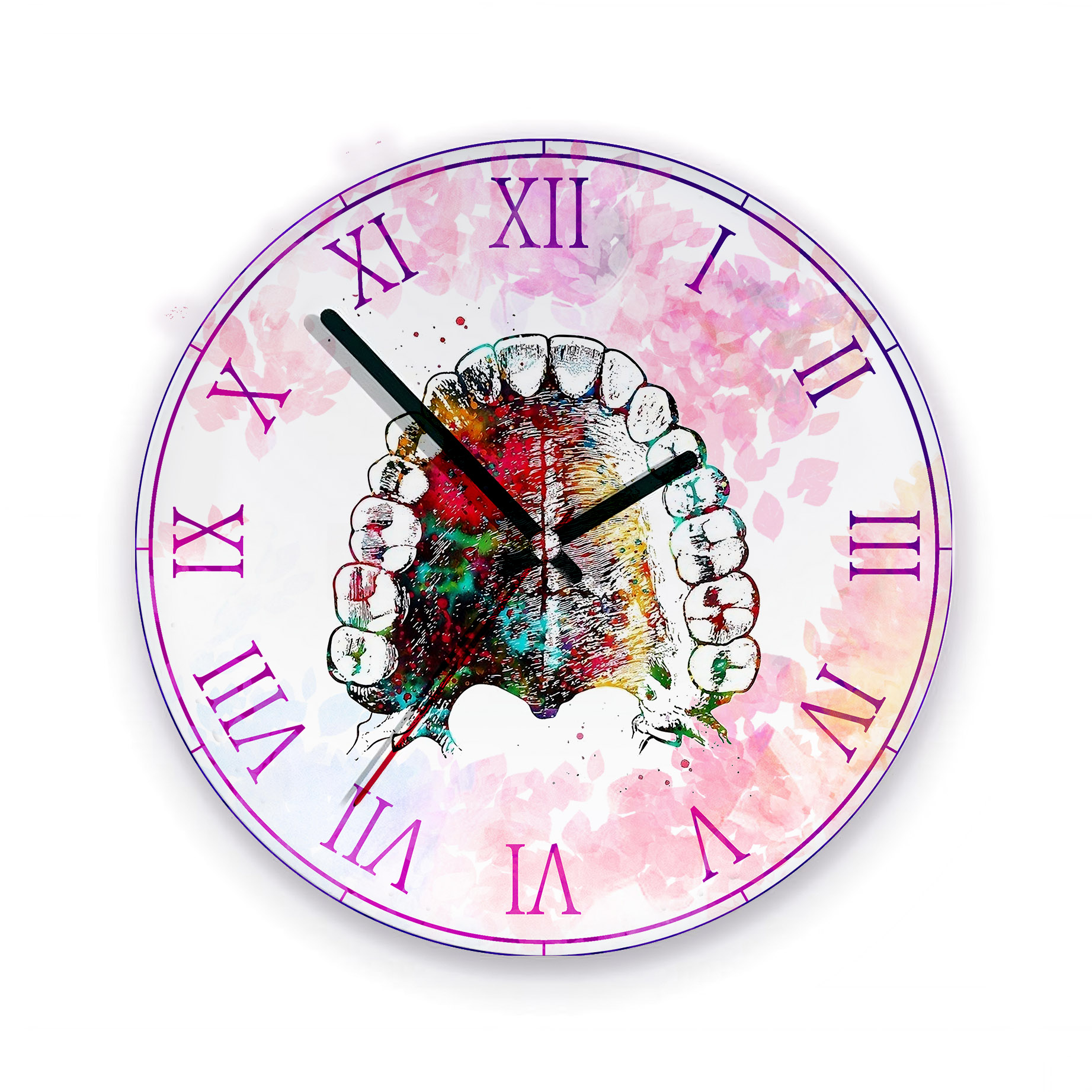 Horloge thème chirurgie dentaire 