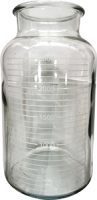 Bocal 2.5 L en Verre Avec Couvercle pour Aspirateur de chirurgie 